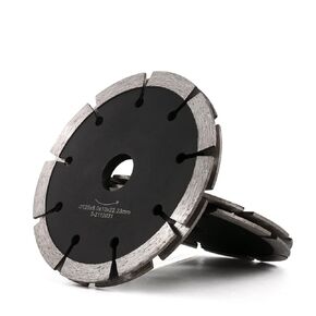 5-Inch Dual Sandwich Tuck Point Diamond Blade for Angle Grinder Concrete Floor Brick Granite Marble