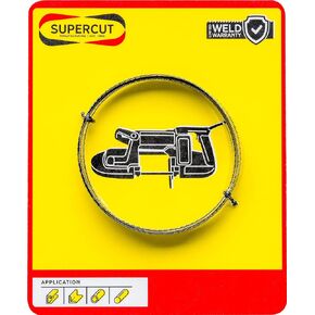 6 Pack 44 7/8-inch X 1/2-inch X .025-inch x Variety Bimetal Portable Bandsaw Blades for Cutting Mild Steel, Stainless Steel, and General Purpose Materials. (Made in USA) in Saudi Arabia