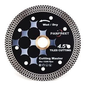 Super Thin 4.5" Porcelain Diamond Blade for Granite Marble Ceramic Tile Cutting