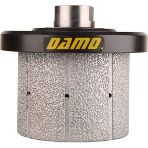 DAMO Z50 90 Degree Diamond Hand Profiler Drum Wheel with 5/8-11 Thread for Granite Concrete Marble Countertop