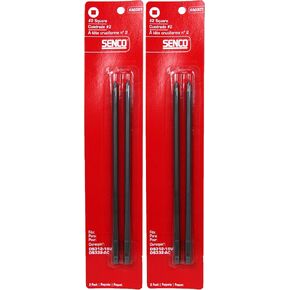 Senco EA0301#2 Square Bits - Duraspin Technology Integrated Auto-Feed Screw System (2-2 Packs)