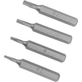 Torx Bit Set - [1.1 Inch x H5/32 x T5 T6 T7 T8] Hex Shank Screw Driver Batch Head for Socket Screwdriver Handle Use