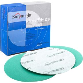 Sunmight Film 8" 36G Grip No Hole Disc, 01602, 50 Discs