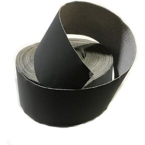 Sungold Abrasives 66967 Hook & Loop Longboard Wet/Dry Black Silicon Carbide Sanding Rolls 2500 Grit, 2-3/4" x 20 yd