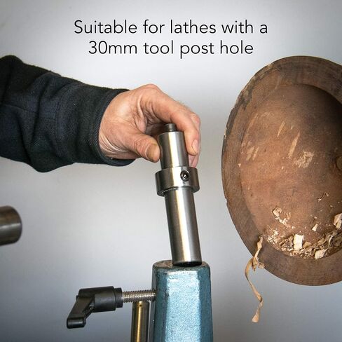 Tool Post 30 x 180mm with 1/2" UNF Thread Woodturning Lathe for Bowlsaver or Irons Tool Gate TP30B in Saudi Arabia