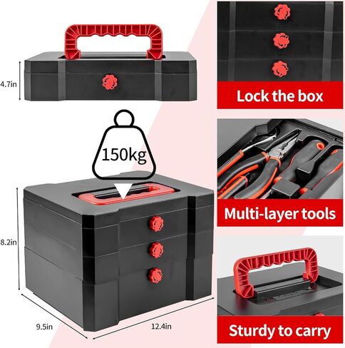 Cordless Power Drill Set, 16.8V Electric Drill Driver Kit, Cordless Power with Battery and Charger,3/8" Keyless Chuck, 2 Variable Speed, 2-Variable Speed Power Drill Kit for Father's Day in Saudi Arabia
