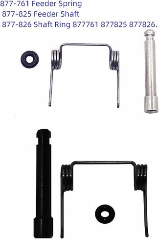 877-761 و 883-901 زنبرك التغذية 877-825 عمود التغذية 877-826 غسالة حلقة العمود لـ NV45AA NV45AB NV45AB2(S) NV45AB2 مع قطع غيار مسامير تثبيت لفائف التسقيف in Kuwait