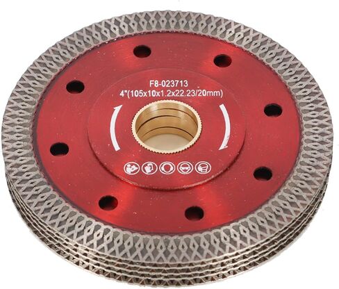5Pcs 4 Cutting Disc Wheels Diamond Saw Blade Super Thin Dry Wet Diamond Porcelain Saw Ceramic Blades for Cutting Tile Porcelain Granite Marbles in Saudi Arabia