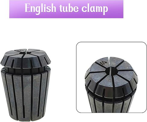 AnRui ER25 Collet Chuck 1/4" Spring Collet for CNC Engraving Machine Milling Lathe Chuck Tool, 3Pcs in Saudi Arabia