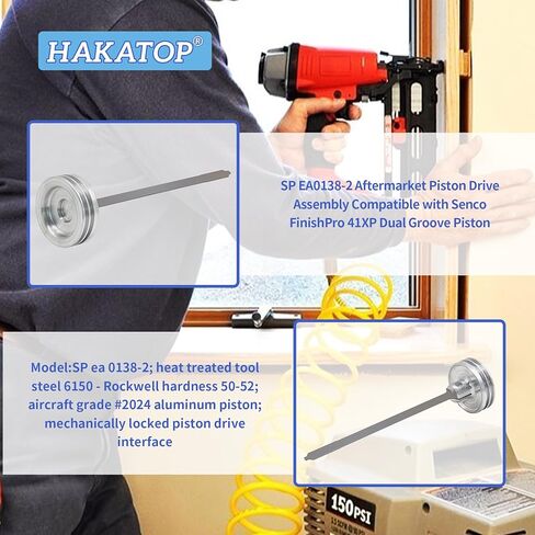 HAKATOP SP EA0138-2 مجموعة سائق المكبس ما بعد البيع لـ Senco FinishPro 41XP Two Groove in Kuwait