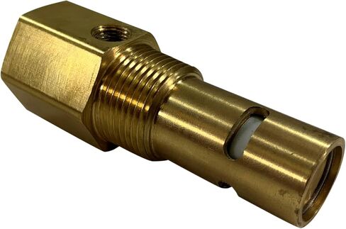 American Made Brass Replacement In-Tank Check Valve for Ingersoll Rand 85582112. 3/4" FNPT Top Inlet, 3/4" MNPT Outlet, Tapped with One 1/8" FNPT Side Unloader Port in Saudi Arabia