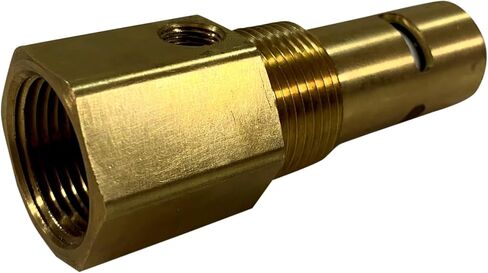 American Made Brass Replacement In-Tank Check Valve for Ingersoll Rand 85582112. 3/4" FNPT Top Inlet, 3/4" MNPT Outlet, Tapped with One 1/8" FNPT Side Unloader Port in Saudi Arabia