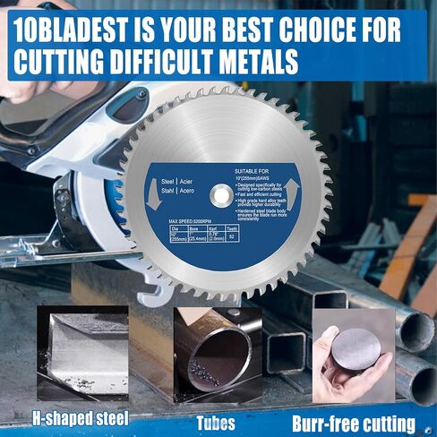 15-Inch Metal Cutting Saw Blade,Replacement for Evolution 15-Inch Metal Cutting Saw Blade,Compatible with Evolution S380CPS EVOSAW380 Metal Cutting Saw,15-Inch x 70 Teeth,1-Inch Center,3 Warranty in Saudi Arabia