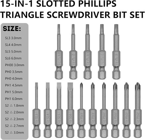 Hex Allen Key Bit Set, 10 PCS SAE Allen Wrench Drill Bit Set, S2 Steel S2 Steel Hex Bit Set, Magnetic Tips in Saudi Arabia