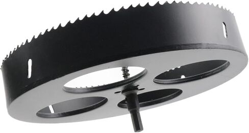 9.5-inch Hole Cutter with Drill Bit and Hex Wrench Drilling Holes Bi-Metal Hole Saw for Wood Plastic Drywall Thin Metal in Kuwait