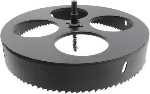 9.5-inch Hole Cutter with Drill Bit and Hex Wrench Drilling Holes Bi-Metal Hole Saw for Wood Plastic Drywall Thin Metal in Kuwait