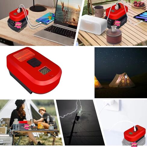 USB Charger for Milwaukee | M18 Phone Charger for Milwaukee M18 Battery | 18V Charger for Milwaukee Tools | M18 Fast Charger in Saudi Arabia