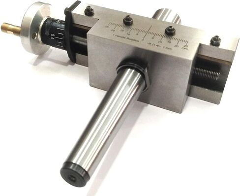 A.D. International Taper Turning Attachment in 2MT Shank with Revolving Live Center for Off-setting Lathe's Tailstock Metric in Saudi Arabia