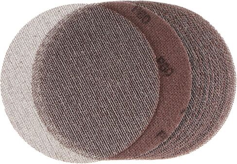 15pcs Mesh Sanding Discs 6 Inch Hook and Loop Sanding Net 60 Grits Dust Free Abrasive Pads for Car Wood Drywall Metal Polishing & Grinding in Saudi Arabia