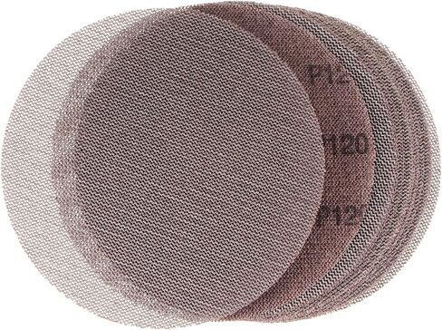 15pcs Mesh Sanding Discs 6 Inch Hook and Loop Sanding Net 60 Grits Dust Free Abrasive Pads for Car Wood Drywall Metal Polishing & Grinding in Saudi Arabia
