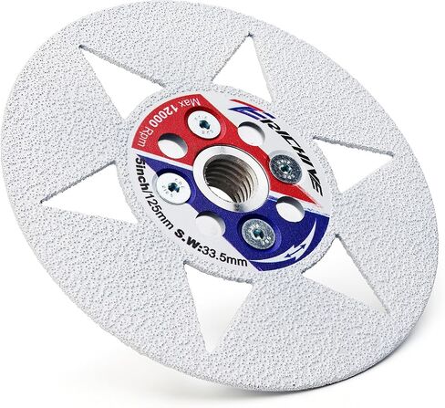 5" Diamond Granite Cutting Blade for Both Cutting and Grinding on Granite Marble Porcelain Tile in Kuwait