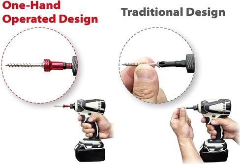BIG RED BHT-5MTIB01-1 Torin Magnetic Torsion Impact Bit Set, 1/4" Hex Shank Screwdriver Bits, 5-Piece in Saudi Arabia