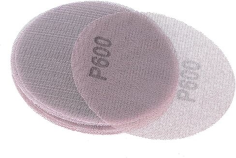 5 Inch Hook and Loop Dust Free Net Sanding Mesh Discs for Drywall Sander Car Wood Drywall Metal Polishing & Grinding Anti-Blocking Sand Abrasive Sheet 10PCs (Grit 40) in Kuwait