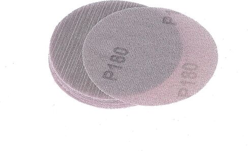 5 Inch Hook and Loop Dust Free Net Sanding Mesh Discs for Drywall Sander Car Wood Drywall Metal Polishing & Grinding Anti-Blocking Sand Abrasive Sheet 10PCs (Grit 40) in Kuwait