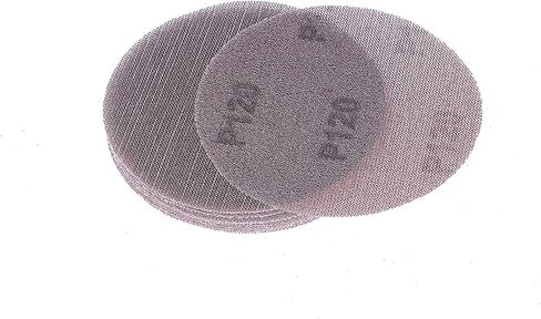 5 Inch Hook and Loop Dust Free Net Sanding Mesh Discs for Drywall Sander Car Wood Drywall Metal Polishing & Grinding Anti-Blocking Sand Abrasive Sheet 10PCs (Grit 40) in Kuwait