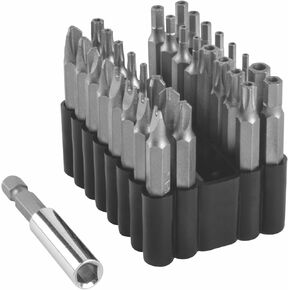 Titan 16633 33-Piece 2-Inch Security Bit Set
