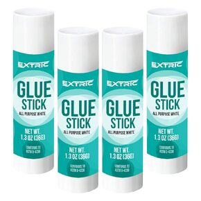 Glue Sticks Bulk Classroom, White Glue Sticks for Kids 60 Count, 1.3 Ounce, Washable All Purpose, for Kids, School and Home