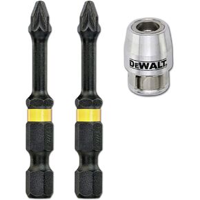 DeWalt DEWALT DEWDT70535T Impact Torsion 3 x PZ2 50mm and Magnetic Screwlock Sleeve