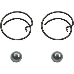 2 Pcs N078434 N089668 Spring and Steel Ball Impact Driver Parts Fits for Dewalt DCF885 Drill Replacement Chuck Impact Driver Spring Kit DCF886 dcf887 DCF840 DCF850 DCF805 DCF825