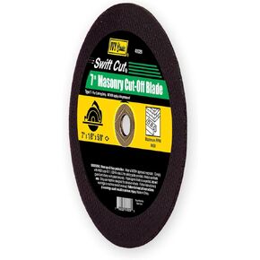 IVY Classic 41020 Swift Cut 7-Inch x 1/8-Inch x 5/8-Inch Diamond Knockout Arbor, Masonry Cut-Off Blade for Circular Saws, 1-Piece