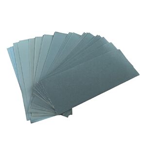 36pcs Wet Dry Sand Paper 3.5"x9" 400 600 800 1000 1200 1500 2000 2500 3000 Grit （83060）