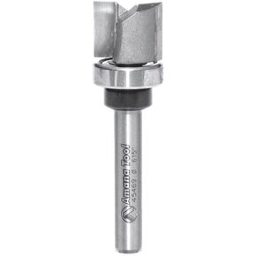 Amana Tool - 45469 Carbide Tipped Straight Plunge .615 Dia x 1/2 x 1/4" Shank with Upp