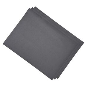 Wet Dry Sanding Sheets, 9 Inch x 11 Inch 600 Grits Sandpaper Sheets Silicon Carbide - (Applications: for Drywall Wood Metal), 3 Pieces