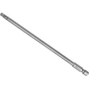 T25 Torx Head Screwdriver Bit, 6" Long 1/4 Inch Hex Shank, S2 Steel Magnetic Drill Bit Screw Driver - (Applications: for Repair Work), 1-Piece