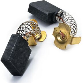 HD Switch 2 Pack 0502025007 614367-00 5140024-30 Carbon Electric Motor Brushes for DeWalt Ryobi Ridgid Craftsman D24000 DW713 DW715 DW716 BTS21-D04 DWS779 DWS780 DWS782 BTS16 Tile Miter Table Chop Saw