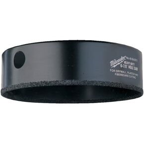 Rl Hole Saw, Carbide Grit, Black, 6-7/8 In