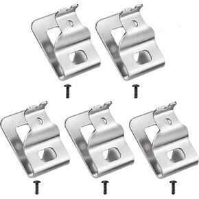 5 قطع مشابك حزام لديوالت، 304 من الفولاذ المقاوم للصدأ مجموعة أدوات الحفر مع مسامير لديوالت N268241 مناسبة لأدوات الطاقة 20 فولت DCD980 DCD985 DCD980L2 DCD985L2 in Kuwait