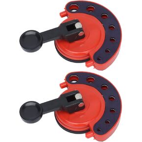 Hole Saw Jig Fixture, 2PCS Drill Bit Guide with Vacuum Suction Base for Tile Glass