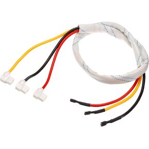 PATIKIL 2.5ft Refrigeration Compressor Connection Wire, Compressor Terminal Repair Kit for 5HP Air Conditioner, Red White Black