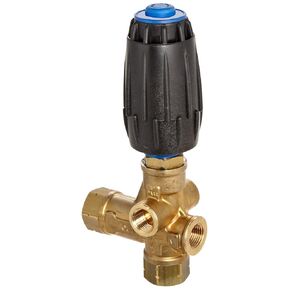 Dixon AL606 Blue Spring Unloader Valve, 3/8" NPT Female Inlet x 3/8" NPT Female Outlet, 3650 psi Pressure