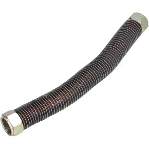 Air Compressor Exhaust Tube，Aluminum Alloy Brass 30cm Length 19mm OD Threaded Discharge Line Easy Installation
