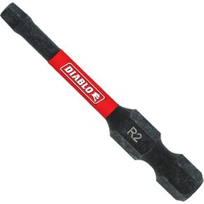 Diablo DSQ22P100 2 in. #2 Square Drive Bits (100-Pack)