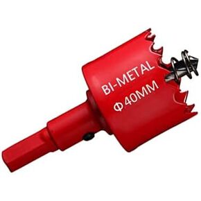 30mm Hole Saw, 1.18" Cutting Diameter M42 Bi-Metal HSS Blade with Arbor for Aluminum Iron Stainless Steel Plate in Saudi Arabia
