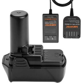 Shentec 10.8V-12V 2.5Ah 331065 Battery Compatible with Hitachi BCL1015 BCL1015S (Battery Charger Included)