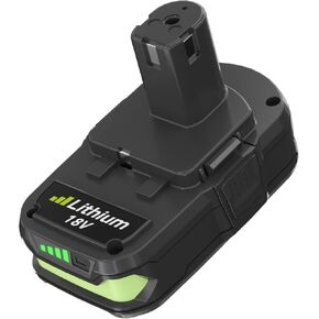 استبدال مطور بقدرة 3000 مللي أمبير في الساعة لبطارية ليثيوم أيون Ryobi 18 فولت P108 P102 متوافقة مع أدوات الطاقة اللاسلكية لبطارية Ryobi 18 فولت واحد + وشواحن بطاريات 18 فولت واحد + in Kuwait