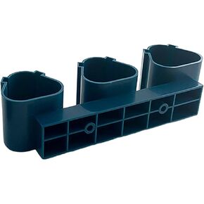 Battery Holder Battery Bracket Tool Storage Holder for Bosch Organizer Stable, Blue 3 in 1